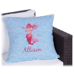 Mermaid Outdoor Pillow - 20" (Personalized)