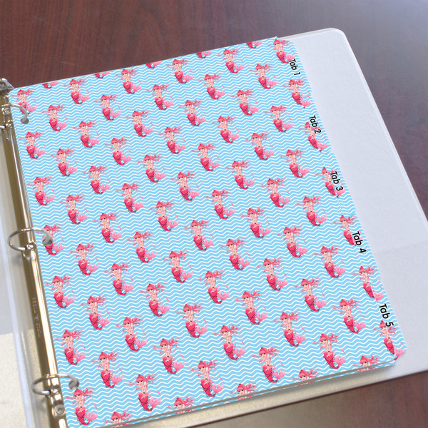 Mermaid Page Dividers - Set of 5 - In Context