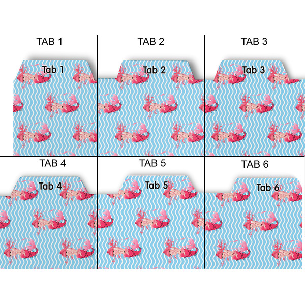 Mermaid Page Dividers - Set of 6 - Approval