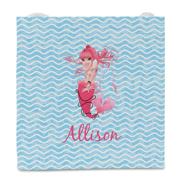 Mermaid Party Favor Gift Bag - Matte - Front