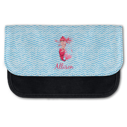 Mermaid Canvas Pencil Case w/ Name or Text
