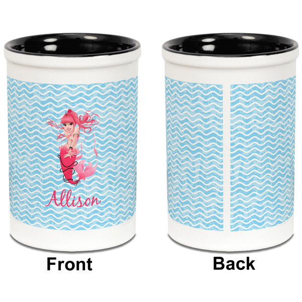 Mermaid Pencil Holder - Black - approval