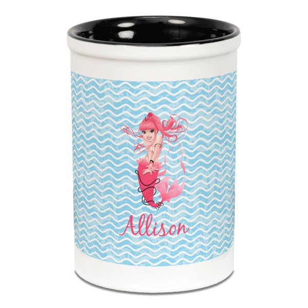 Mermaid Pencil Holder - Black