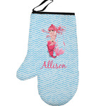 Mermaid Left Oven Mitt (Personalized)