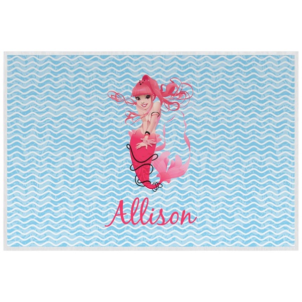 Mermaid Personalized Placemat (Back)