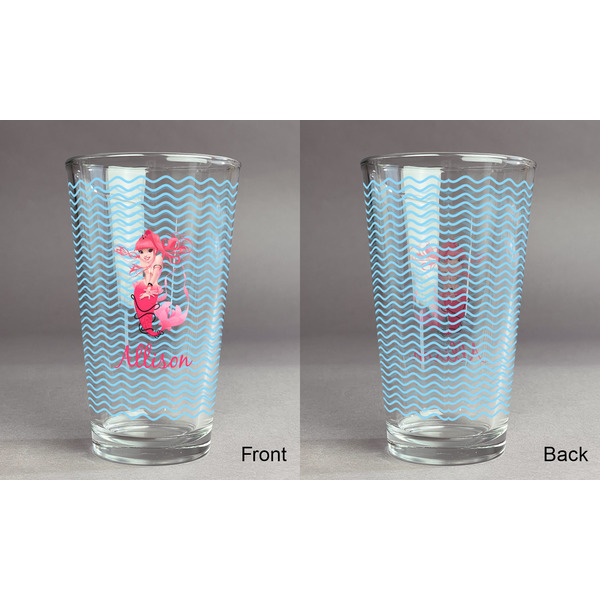 Mermaid Pint Glass - Full Fill w Transparency - Approval