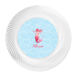 Mermaid Plastic Party Dinner Plates - 10" (Personalized)