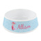 Mermaid Plastic Dog Bowl - Small (Personalized)