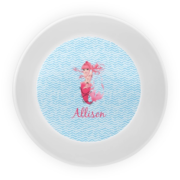 Mermaid Melamine Bowl - Center