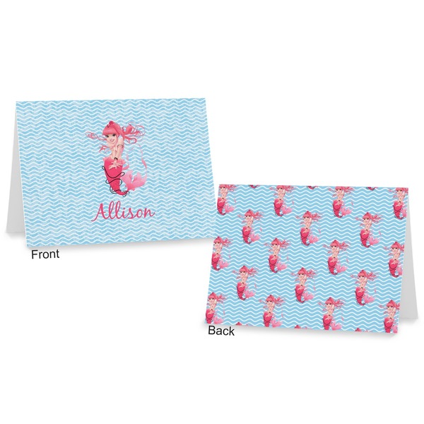 Mermaid Postcard - Front and Back