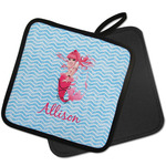 Mermaid Pot Holder w/ Name or Text