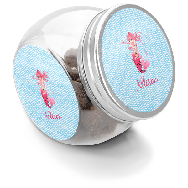 Custom Mermaid Puppy Treat Jar (Personalized)