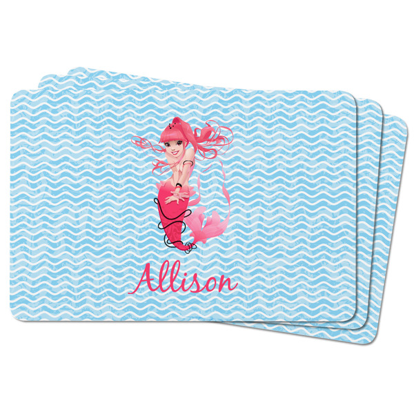 Mermaid Rectangular Fridge Magnet - THREE