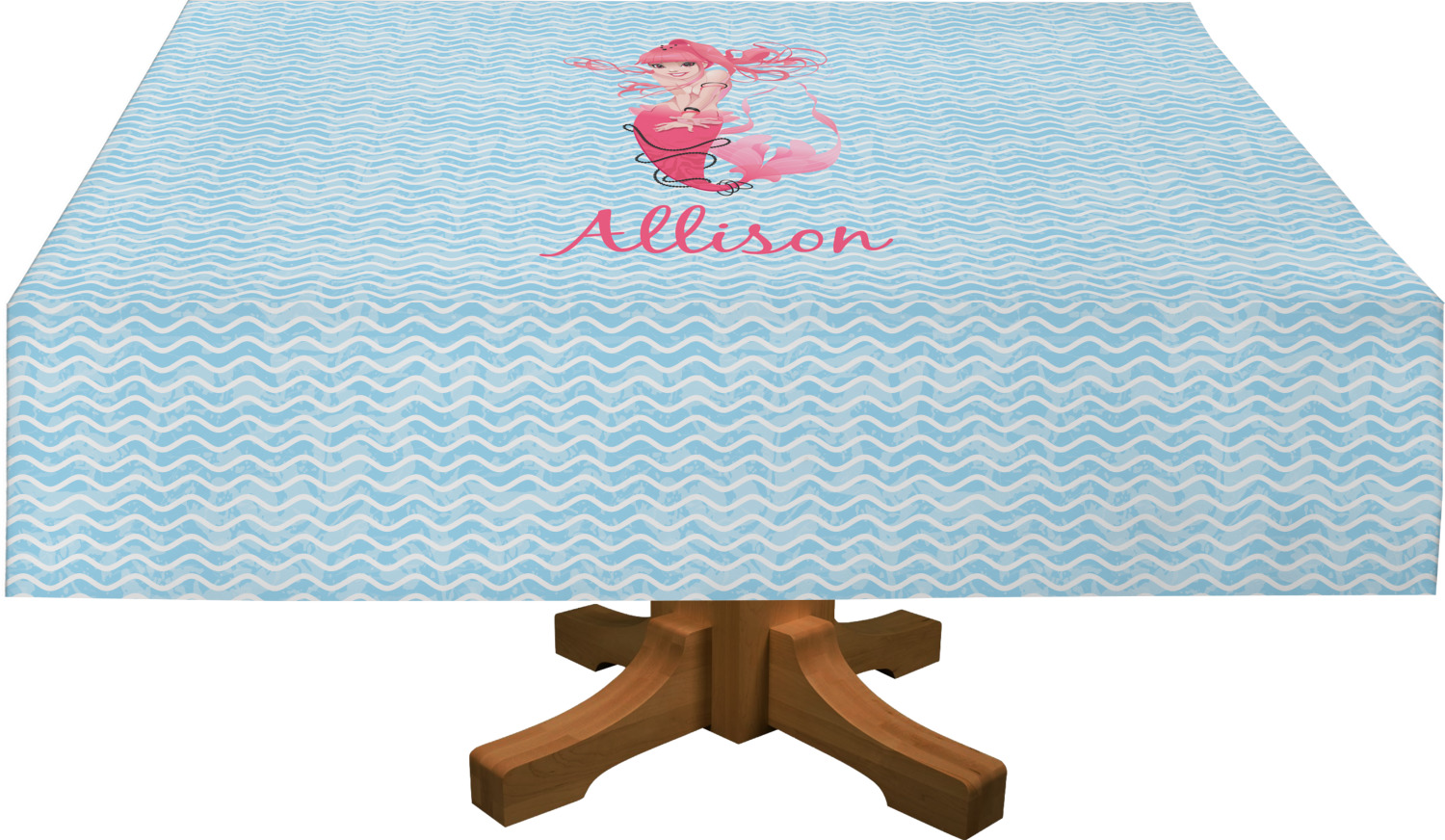 Mermaid Tablecloth 58"x58" (Personalized) YouCustomizeIt