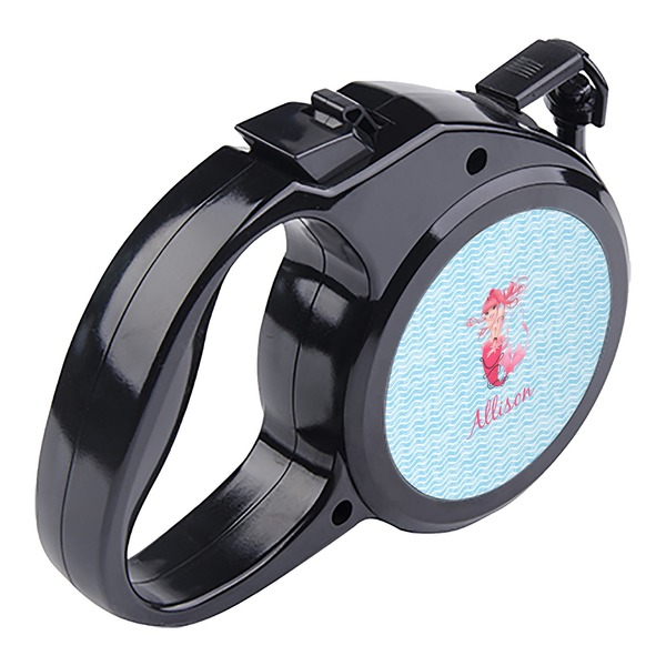 Mermaid Retractable Dog Leash - Angle