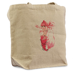Mermaid Reusable Cotton Grocery Bag - Single (Personalized)