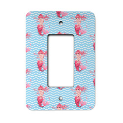 Mermaid Rocker Style Light Switch Cover (Personalized)