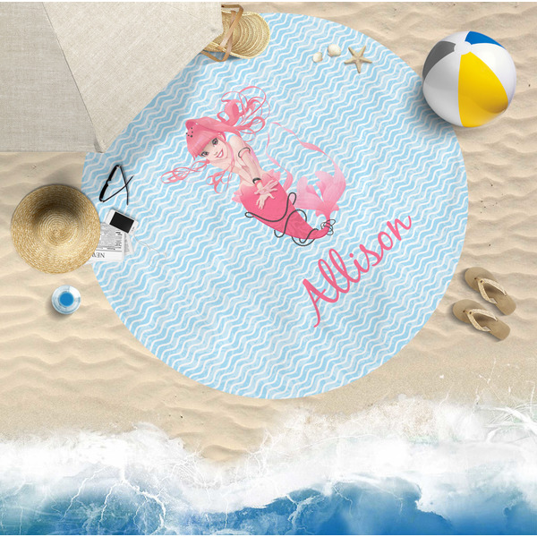 Mermaid Beach Towel Lifestyle