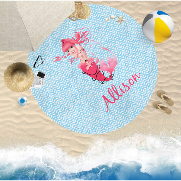 Mermaid Beach Towel Lifestyle