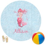 Mermaid Round Beach Towel (Personalized)