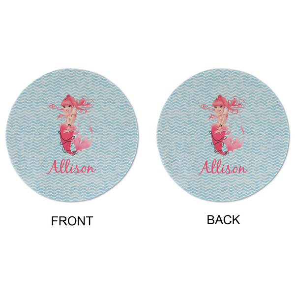 Mermaid Round Linen Placemats - APPROVAL (double sided)
