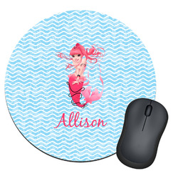 Mermaid Round Mouse Pad (Personalized)