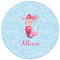Mermaid Round Mousepad - APPROVAL