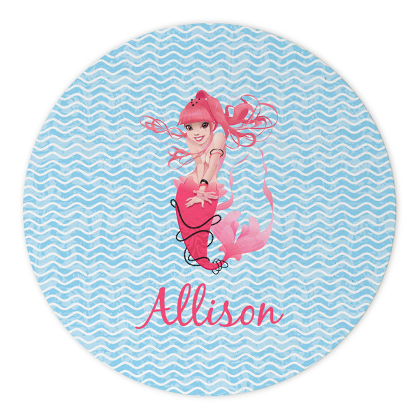 Mermaid Round Paper Coaster - Approval