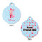 Mermaid Round Pet ID Tag - Large - Approval