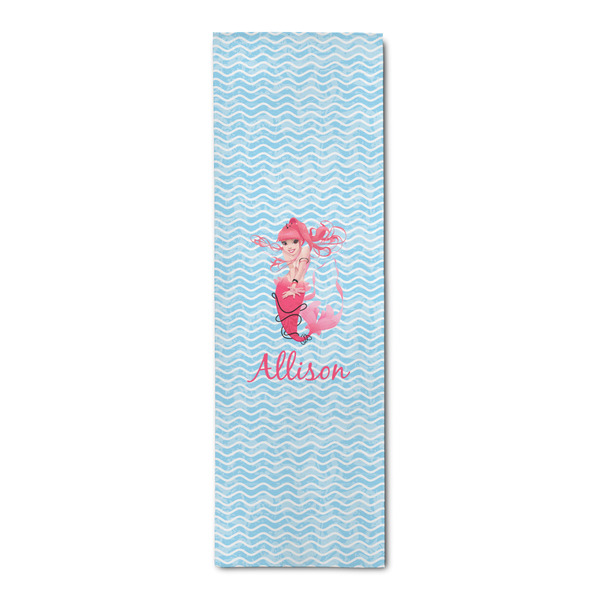 Custom Mermaid Runner Rug - 2.5'x8' w/ Name or Text