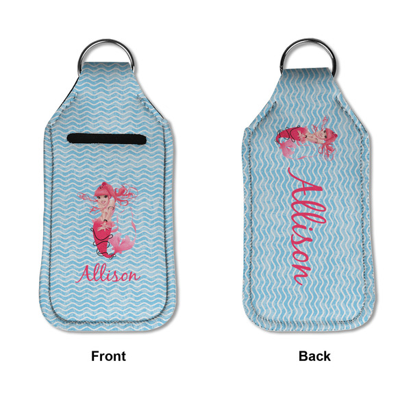 Mermaid Sanitizer Holder Keychain - Large APPROVAL (Flat)