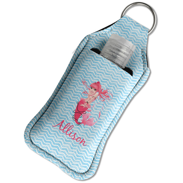 Mermaid Sanitizer Holder Keychain - Large in Case