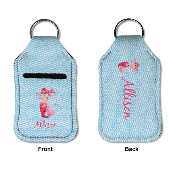 Mermaid Sanitizer Holder Keychain - Small APPROVAL (Flat)