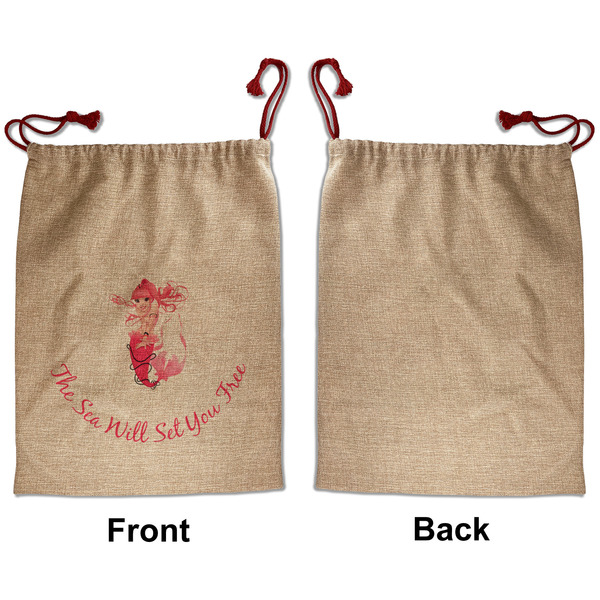 Mermaid Santa Bag - Approval - Front