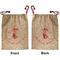 Mermaid Santa Sack - Front & Back