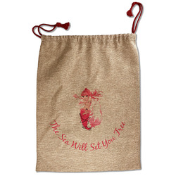 Mermaid Santa Sack - Front