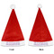 Mermaid Santa Hats - Front and Back (Double Sided Print) APPROVAL
