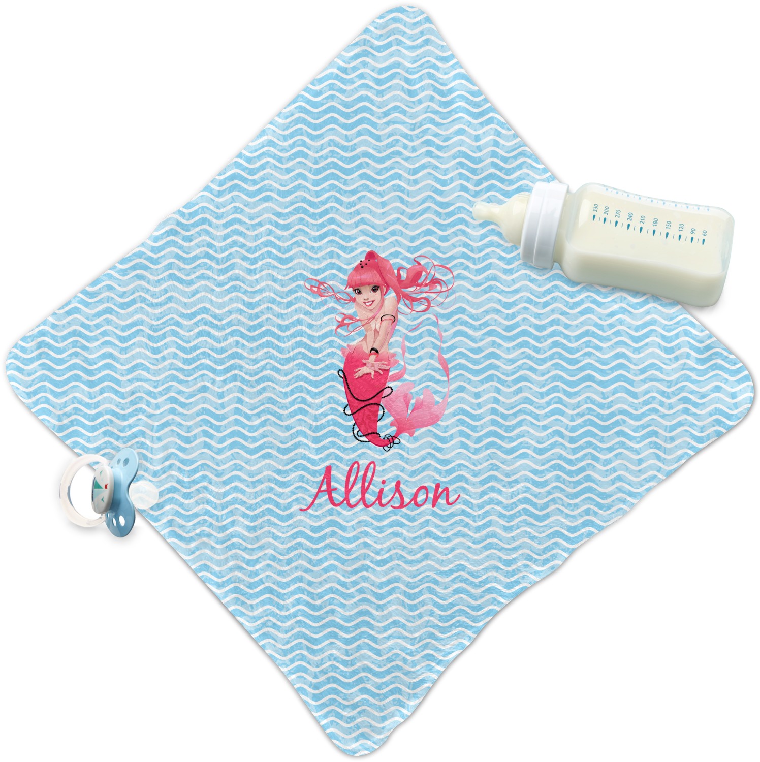 mermaid security blanket