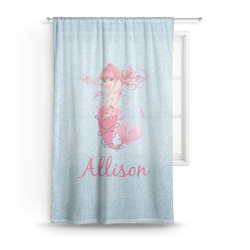 Mermaid Sheer Curtain (Personalized)