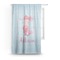 Mermaid Sheer Curtain With Window and Rod