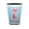 Mermaid Ceramic Shot Glass - 1.5 oz - Two Tone - Set of 4 (Personalized)