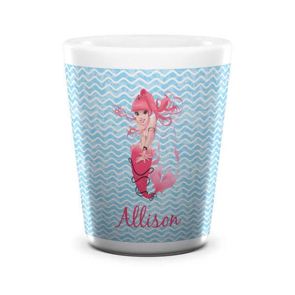 Mermaid Shot Glass - White - FRONT