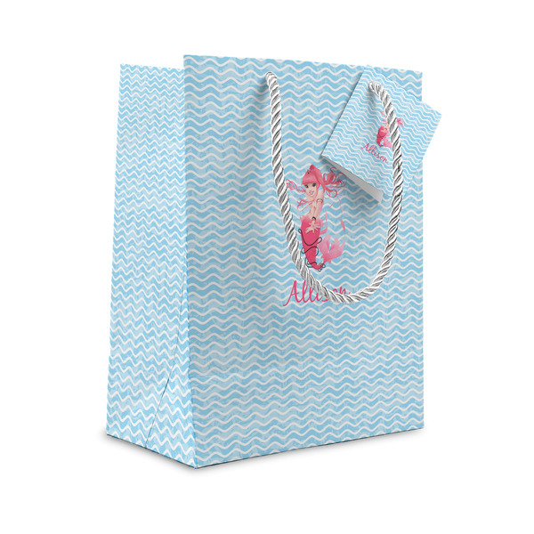 Custom Mermaid Small Gift Bag (Personalized)