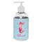 Mermaid Plastic Soap / Lotion Dispenser (8 oz - Small - White) (Personalized)