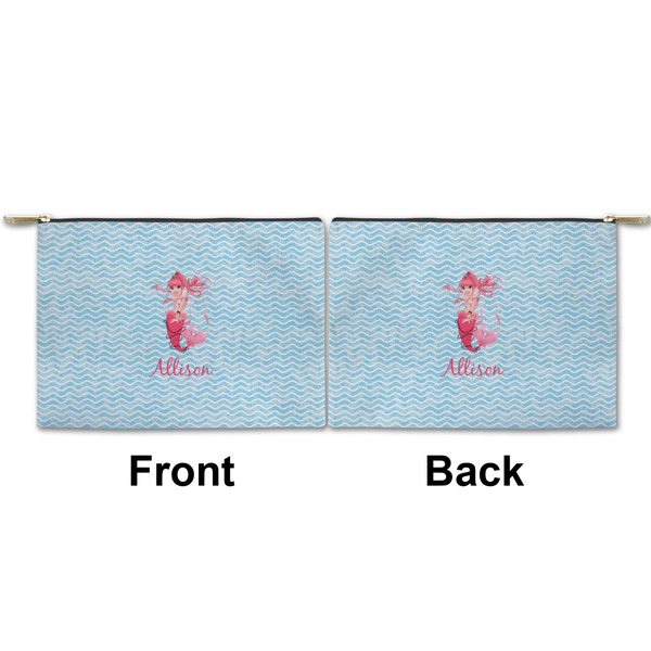 Mermaid Small Zipper Pouch Approval (Front and Back)