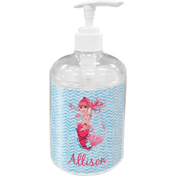 Mermaid Acrylic Soap & Lotion Bottle (Personalized)