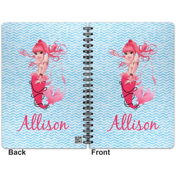 Mermaid Spiral Journal 7 x 10 - Apvl