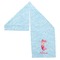 Mermaid Sports Towel Folded - Both Sides Showing