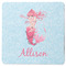 Mermaid Square Rubber Backed Coaster (Personalized)