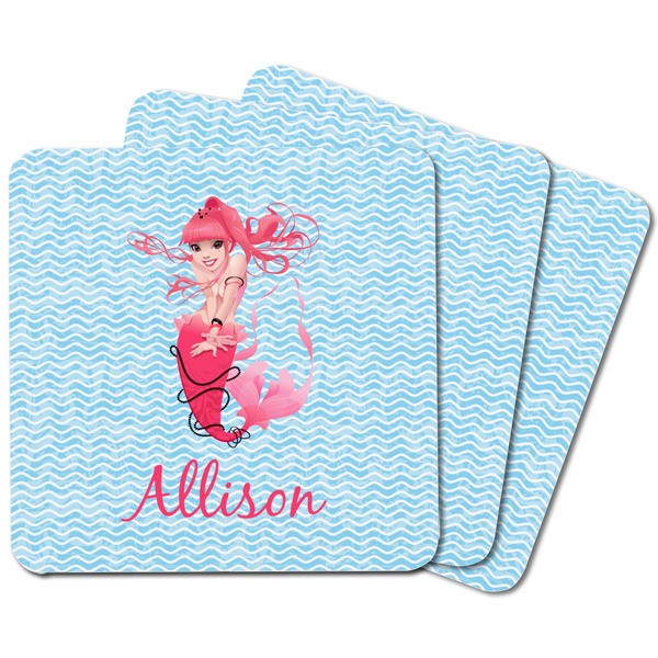 Mermaid Square Fridge Magnet - MAIN